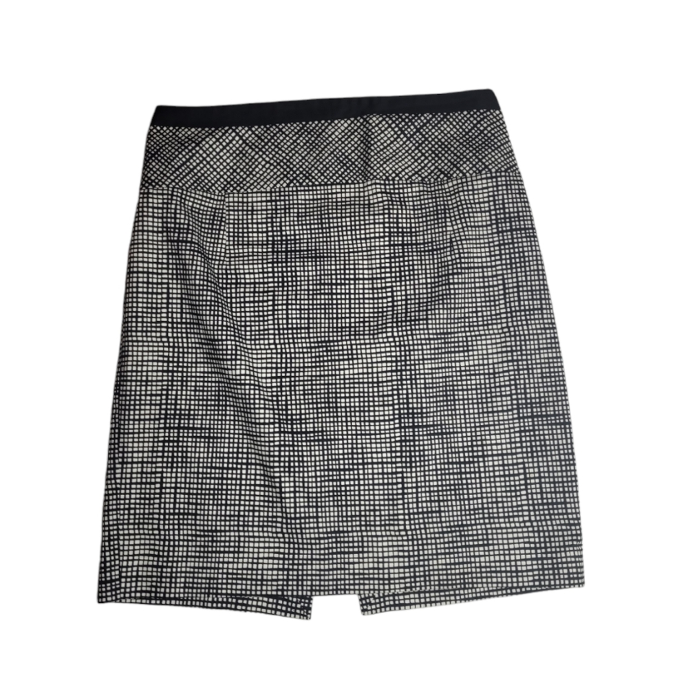 EXPRESS Black and White Pencil Skirt Size 8